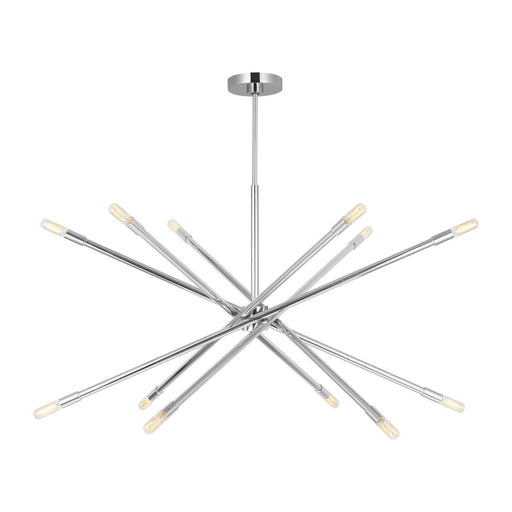 Visual Comfort Studio CC16512PN Eastyn 12 Light Chandelier, Polished Nickel Main Image.jpg