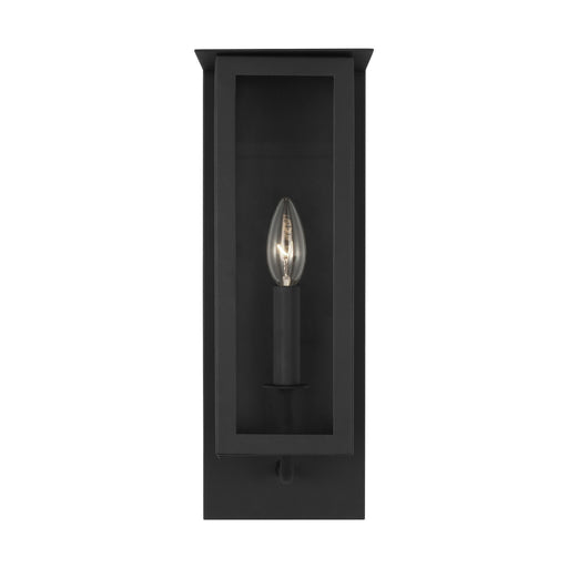 Visual Comfort Studio TFO1001TXB Dresden One Light Outdoor Wall Sconce, Textured Black Main Image.jpg