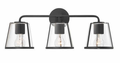 Crystorama FUL-913-BK-CL Fulton Three Light Bath Black Main Image.jpg