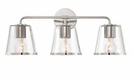 Crystorama FUL-913-PN-CL Fulton Three Light Bath Polished Nickel Main Image.jpg