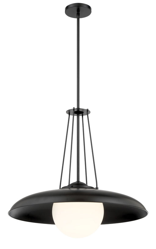Minka-Lavery 6405-66A Schooner Ridge One Light Mini Pendant, Coal Main Image.jpg