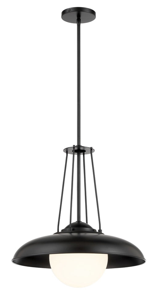 Minka-Lavery 6406-66A Schooner Ridge One Light Mini Pendant, Coal Main Image.jpg