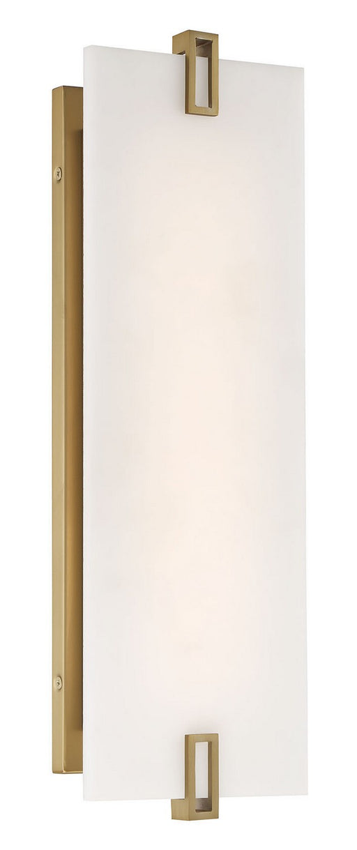 Minka-Lavery 921-695-L Aizen LED Wall Sconce, Soft Brass Main Image.jpg
