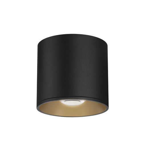 Maxim 86212BK Stout LED Flush Mount, Black Main Image.jpg