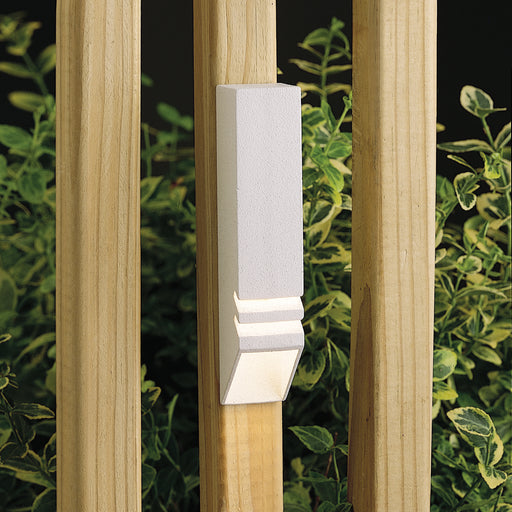 Kichler 15066WHT One Light Deck, Textured White