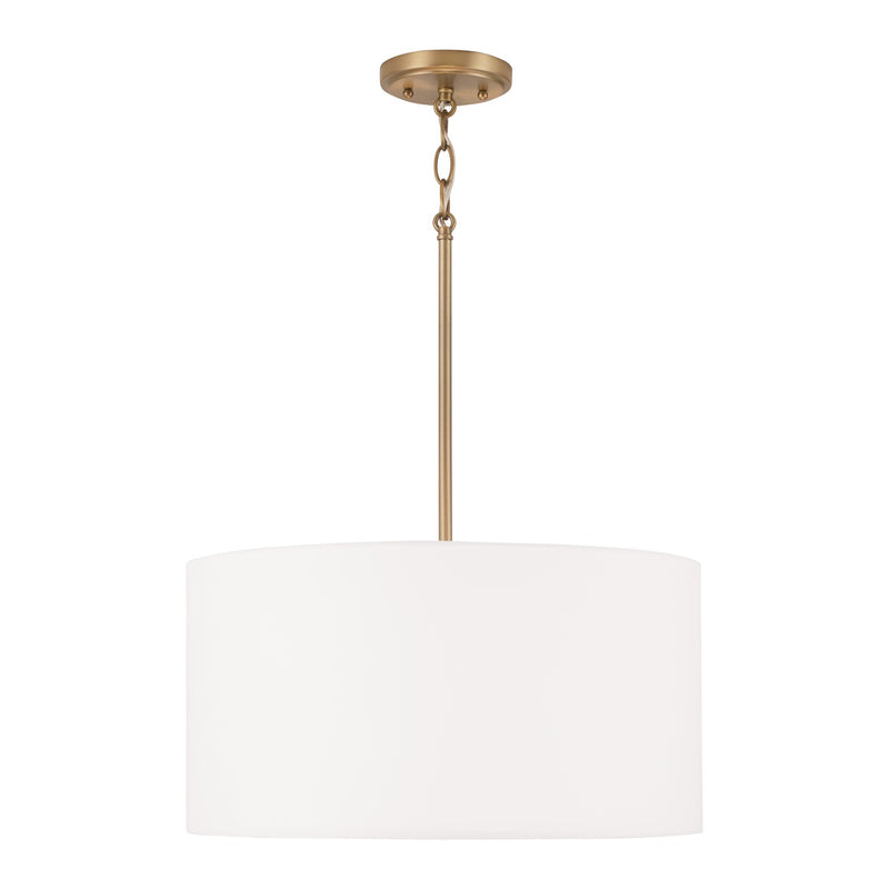 Capital Lighting 314632AD-659 Alan Three Light Pendant, Aged Brass Main Image.jpg