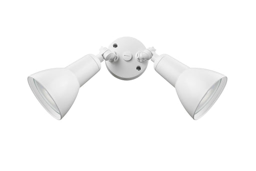 Millennium 17002-MW Two Light Security Flood Light, Matte White Main Image.jpg