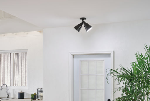 Kichler 6052AZ Two Light Outdoor Wall Mount, Architectural Bronze (2)