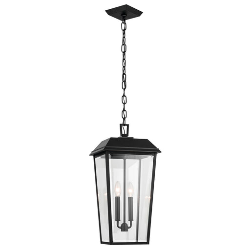 Kichler 59122BKT Two Light Outdoor Pendant, Textured Black