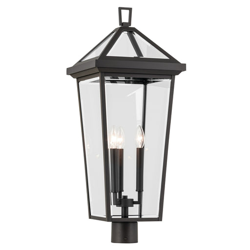Kichler 59129OZ Three Light Outdoor Post Mount, Olde Bronze