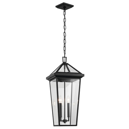 Kichler 59130BKT Two Light Outdoor Pendant, Textured Black