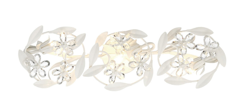 Crystorama MSL-303-MT Marselle Three Light Wall Sconce Matte White Main Image.jpg
