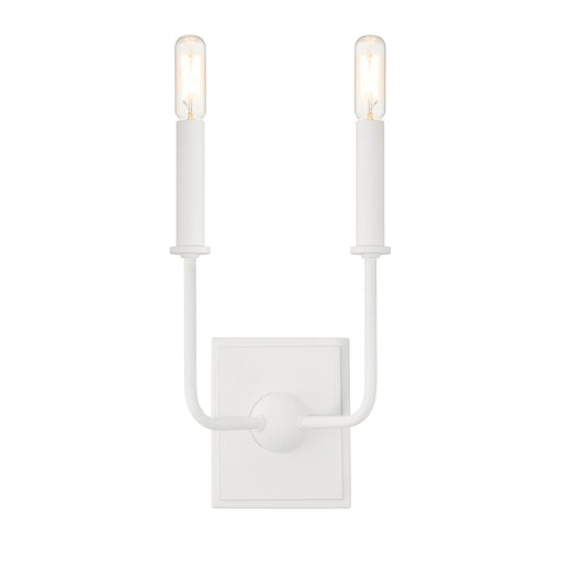 Savoy House 9-4044-2-83 Two Light Wall Sconce, Bisque White