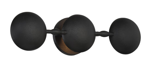 George Kovacs P1315-076 Undertas Three Light Wall Sconce, Iron Ore Main Image.jpg