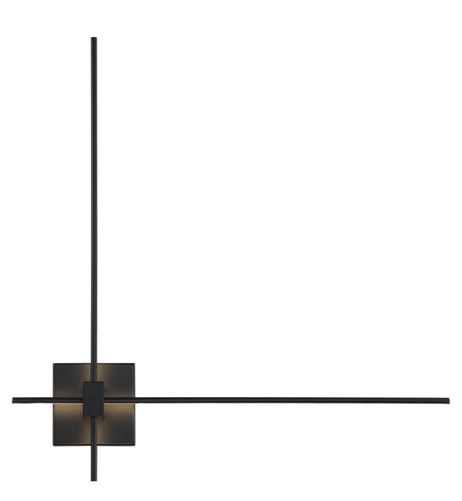 George Kovacs P1436-66A-L Parker LED Wall Sconce, Coal Main Image.jpg