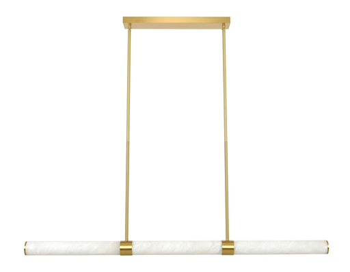 Beacon Lighting 03927801 Luella LED Pendant, Brass Main Image.jpg