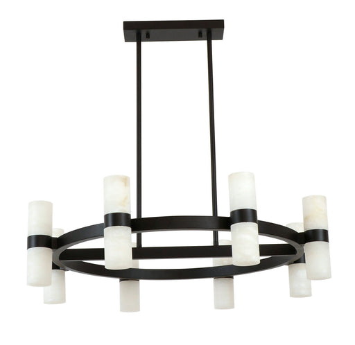 Beacon Lighting 03929001 Luella 16 Light Pendant, Black Main Image.jpg