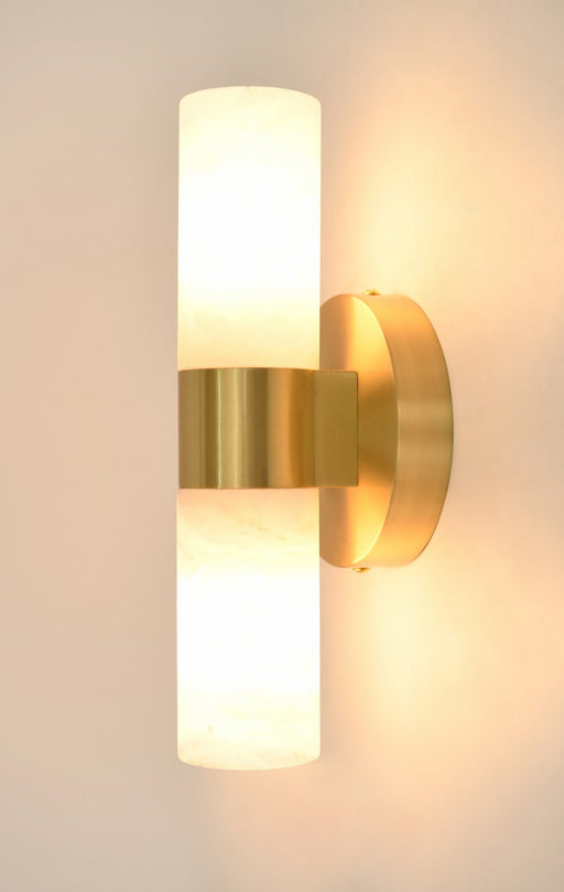 Beacon Lighting 03929301 Luella Two Light Wall Bracket, Brass Alternate Image.jpg