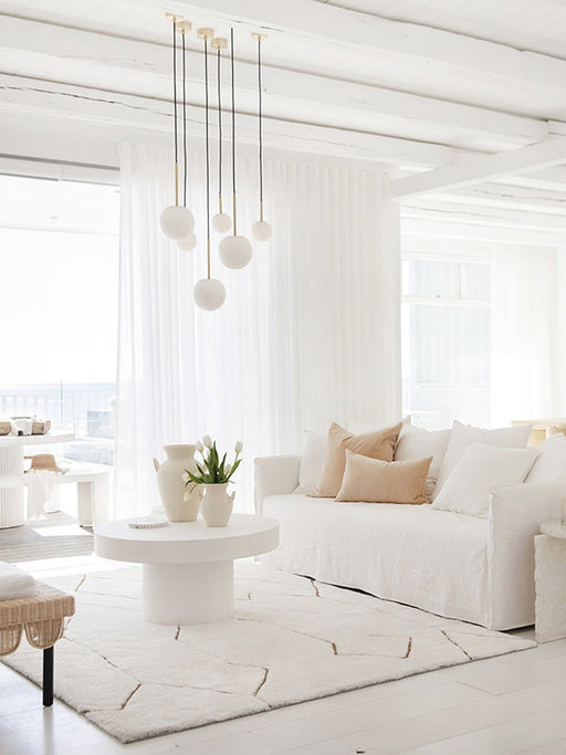 Beacon Lighting 05008101 Lucent One Light Pendant, Brass Alternate Image.jpg