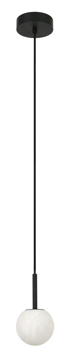 Beacon Lighting 05008301 Lucent One Light Pendant, Black Main Image.jpg