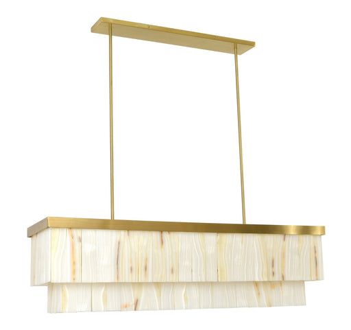 Beacon Lighting 05024101 Elora Seven Light Pendant, Brass Main Image.jpg