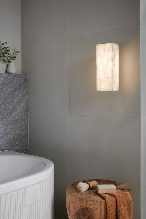 Beacon Lighting 19717001 Times LED Wall Sconce, White Alternate Image.jpg