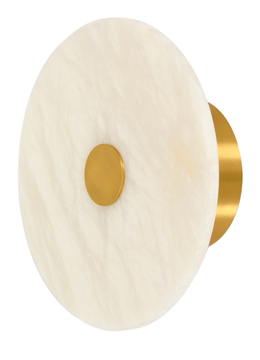 Beacon Lighting 30071101 Osten LED Wall Bracket, Brass Main Image.jpg