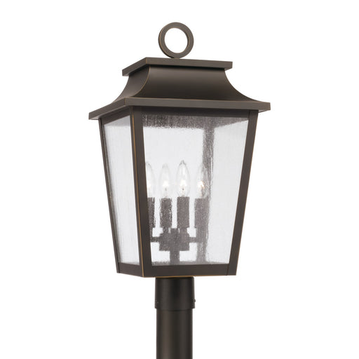 Capital Lighting 953345OZ Chandler Four Light Outdoor Post Lantern, Oiled Bronze Main Image.jpg