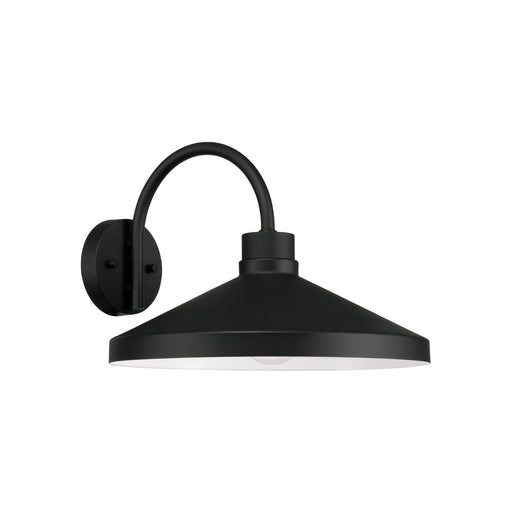 Capital Lighting 953512BK Lofton One Light Outdoor Wall Lantern, Black Main Image.jpg
