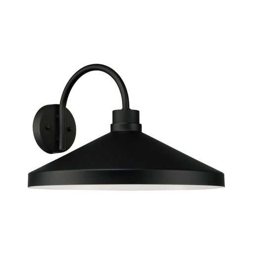 Capital Lighting 953513BK Lofton One Light Outdoor Wall Lantern, Black Main Image.jpg