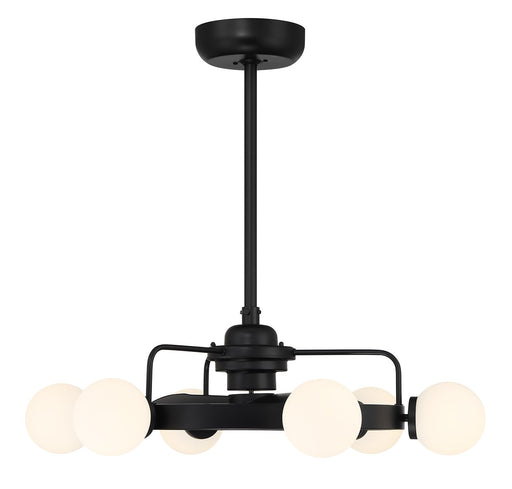 Savoy House 30-FD-345-89 LED Fan D'Lier, Matte Black