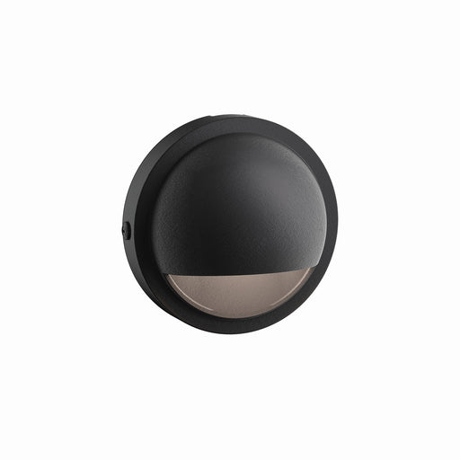 Kichler 15764BKT27R LED Deck Light, Textured Black