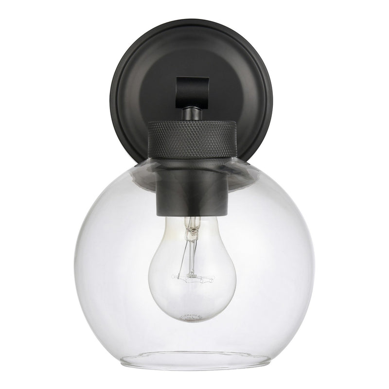 Millennium 99101-MB Jonatan One Light Wall Sconce, Matte Black Main Image.jpg