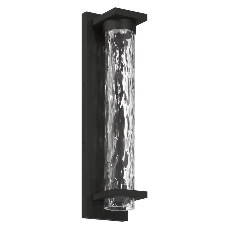 Thesis 207732A LED Exterior Wall Sconce, Textured Black