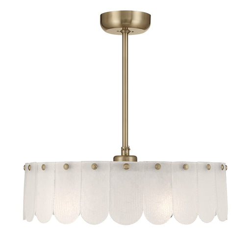 Savoy House 28-FD-9802-127 LED Fan D'Lier, Noble Brass
