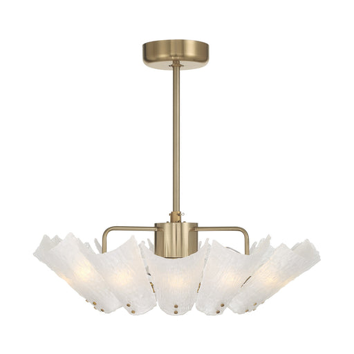 Savoy House 32-FD-465-127 12 Light Fan D'Lier, Noble Brass