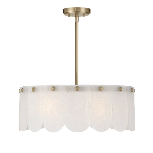 Savoy House 6-9801-4-127 Four Light Convertible, Noble Brass