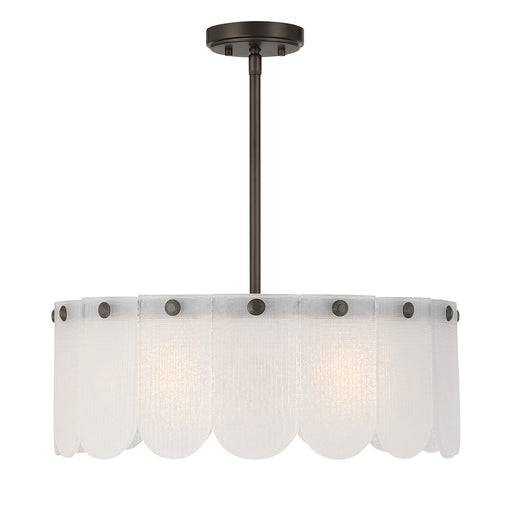 Savoy House 6-9801-4-15 Four Light Convertible, Mediterranean Bronze