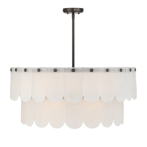 Savoy House 7-9800-10-15 Ten Light Pendant, Mediterranean Bronze