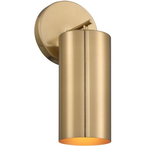 Savoy House 9-6506-1-127 One Light Wall Sconce, Noble Brass