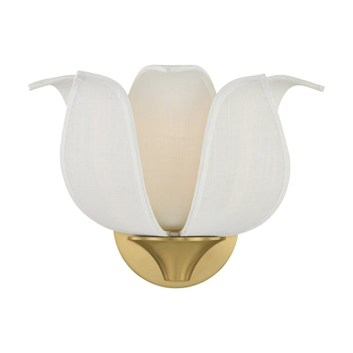 Savoy House 9-7164-1-322 One Light Wall Sconce, Warm Brass