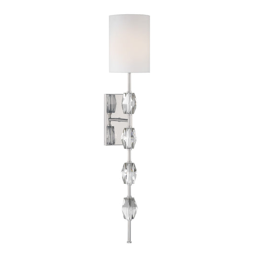 Savoy House 9-9520-1-109 One Light Wall Sconce, Polished Nickel