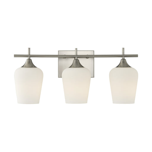 Savoy House 8-6030-3-SN Three Light Bathroom Vanity, 