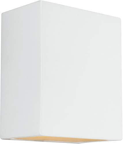 Generation Lighting 8304801-714 Paintable Ceramic Sconces One Light Outdoor Wall Lantern, Unfinished Ceramic Alternate Image.jpg