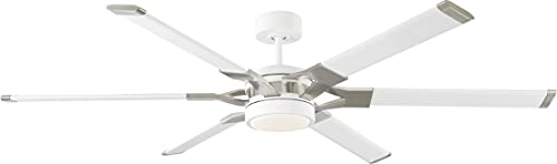 Visual Comfort Fan 6LFR62RZWD Loft 62 Ceiling Fan, Matte White Alternate Image.jpg