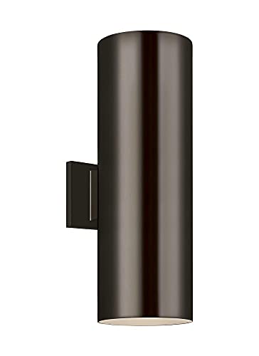 Visual Comfort Studio 8313902-10 Outdoor Cylinders Two Light Outdoor Wall Lantern, Bronze Alternate Image.jpg