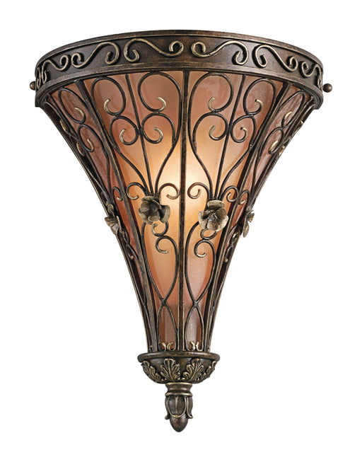 Kichler 45131TRZ One Light Wall Sconce, Terrene Bronze