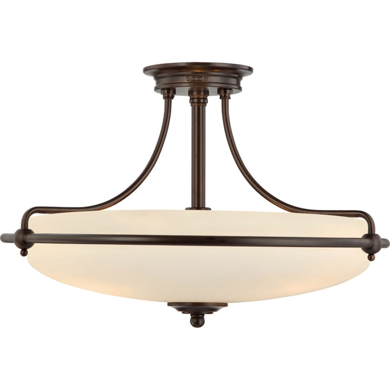 Quoizel GF1721PN Griffin Four Light Semi-Flush Mount, Palladian Bronze Main Image.jpg