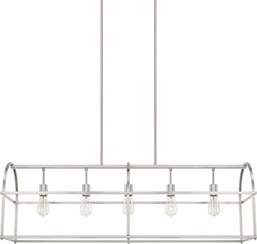 Capital Lighting 825751BN Aubrey Five Light Island Pendant, Brushed Nickel Alternate Image.jpg