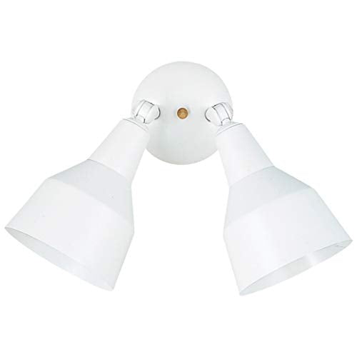 Generation Lighting 8607-15 Flood Light Two Light Flood Light, White Alternate Image.jpg
